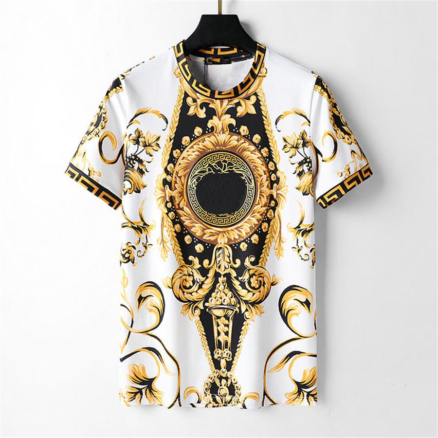 

Designer of luxury T-shirt brand t shirt Clothing spray letter short sleeve spring summer tide men and women tee NEW2023, White