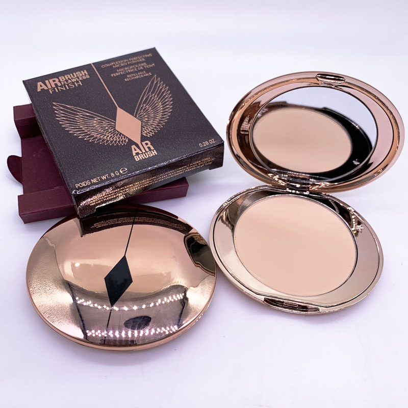 

Brand New AirBrush Flawless Finish Micro Powder Face Makeup Setting Powder Complexion Perfecting Medium & Fair Top quality 8g 0.28oz, As picture