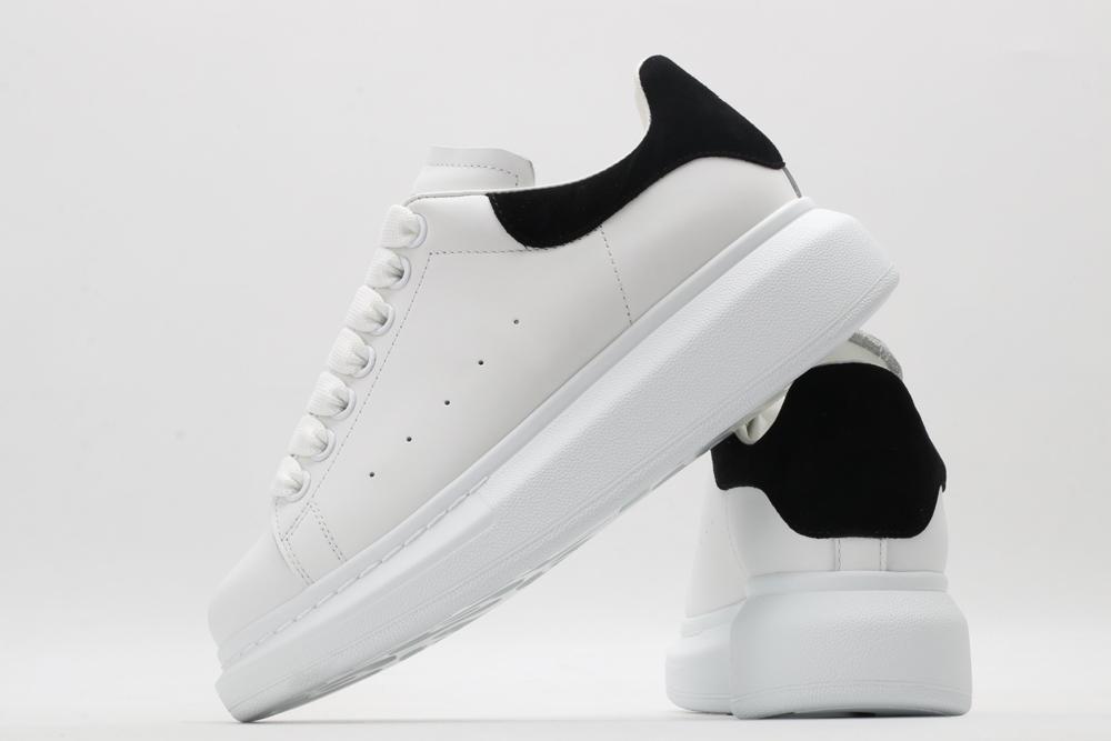 

2023 Designer Oversized Casual Shoes White Black Leather Luxury Suede Womens Espadrilles Trainers mens women Flats Lace Up Platform Sneakers