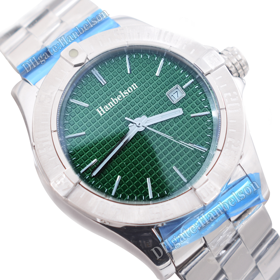 

Men Watch Green face Automatic machinery Movement Glass bottom Steel strap Wristwatch rose gold bezel 40mm Watches, 4.green dial (silver bezel)