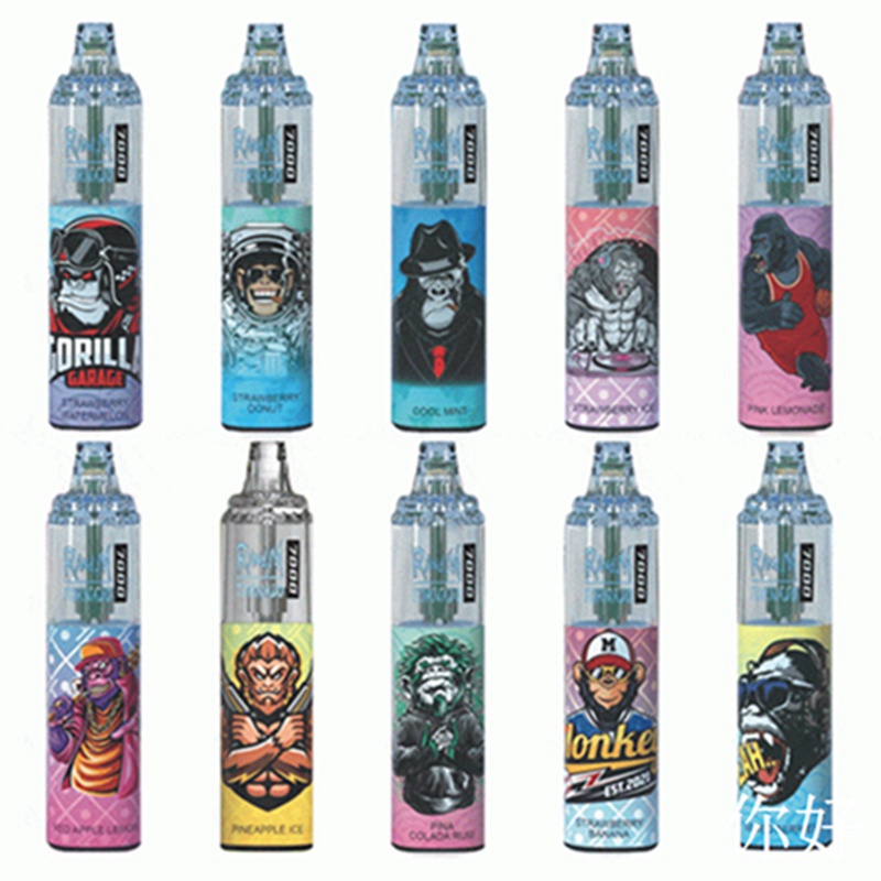 

R and M Tornado 7000 Disposable Vape Airflow Control Cartomizer MTL Vapor E Cig