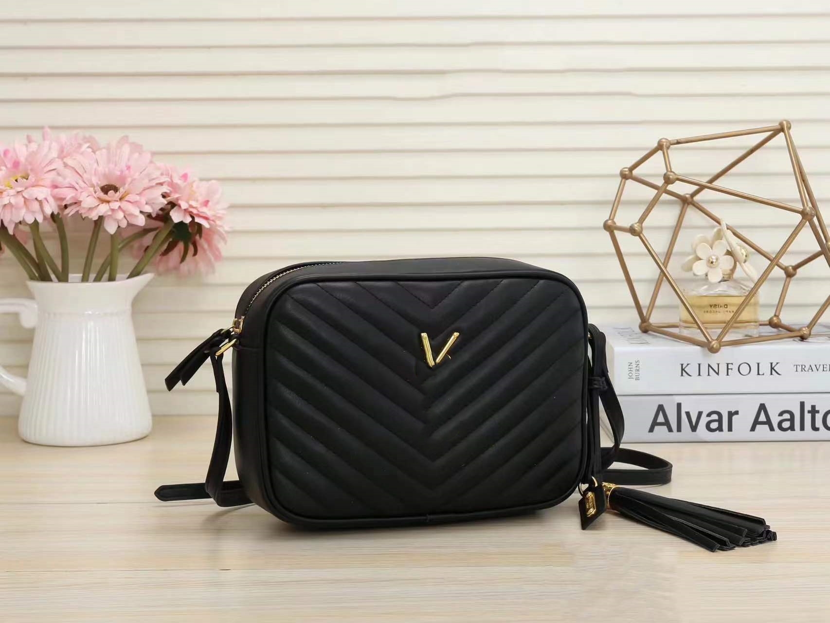 

LOULOU Designer Woman Bag Women Shoulder bag Handbag Purse Original Box Genuine Leather cross body chain high grade quality