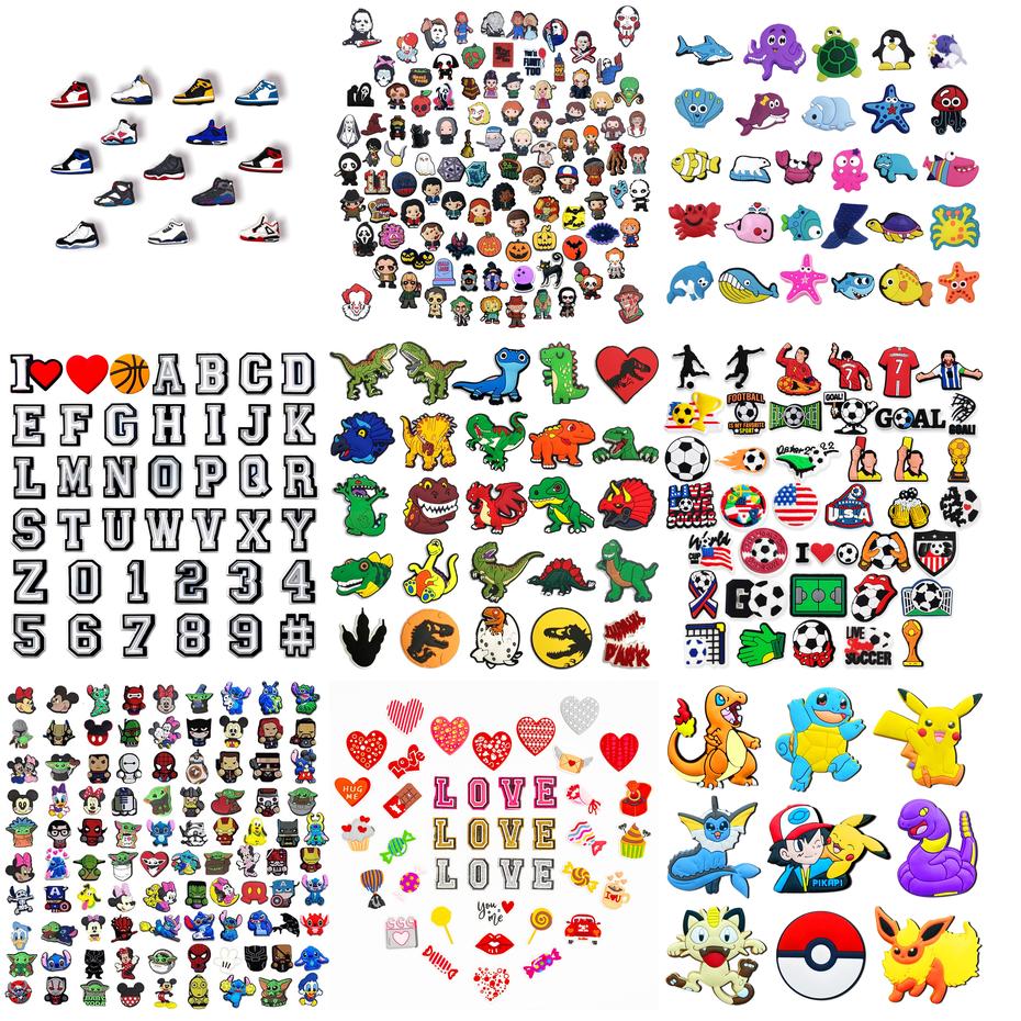 

Shoe Parts Accessories Charms For Pack A Gibbets Sports Shoes Charm Girls And Boys Easy To Insert Decorations Pins Croc Bracelets Bu Otd7J