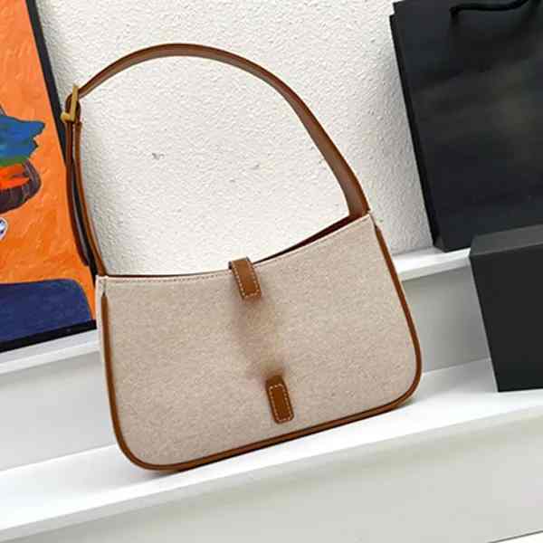 

New Designer shoulder Bags women's bags Classic hobos vintage Handbags Totes bag y letter hobos girl's fashion tote bag, Brown