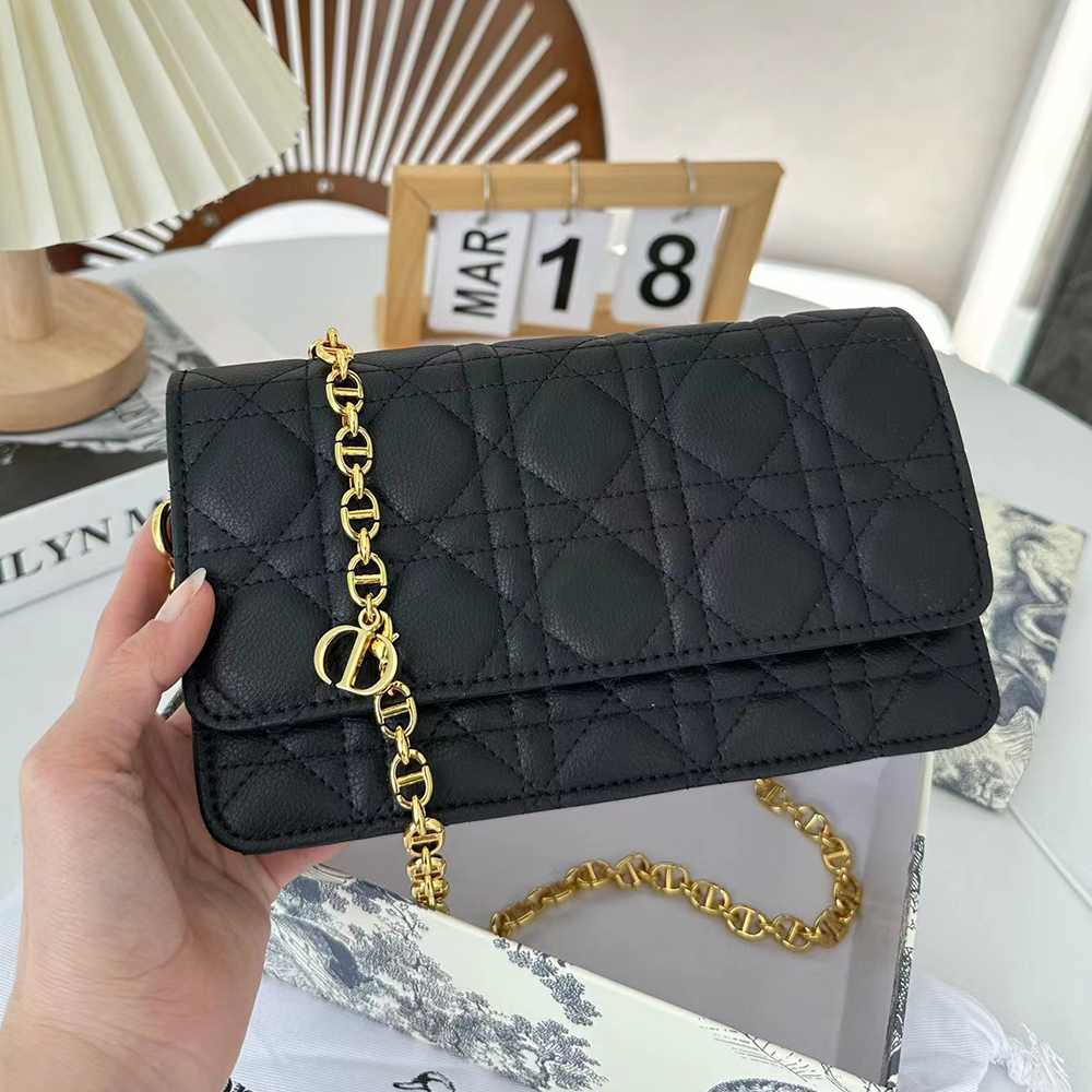 

Designer Crossbody Chain Bag Caro Small Leather Adjustable Shoulder Strap Flap Closure Gold Tone Metal Hardware Luxurys Handbags Purse Mini Totes, #3