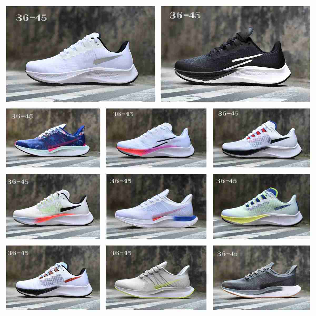 

Classic ZOOM Pegasus 37 38 39 Mens Running Shoes Midnight Navy Kelly Anna Triple White Black Crimson Blue Ribbon Green Wolf Grey Men Women Air Trainers Sports Sneakers, Ask the seller about some sizes