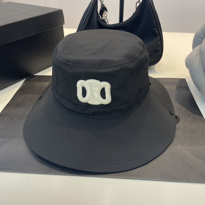 

Faux Luxurys designers Bucket Hats mink fur temperament female autumn and winter buckets letters temperament fashion very nice, Black