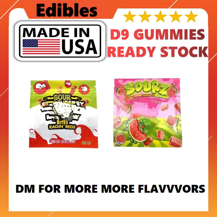 

USA STOCK Edible bag filled with D8 edibles hhc thco gummies candy 600mg 500mg 1000mg edible snack great many type gummy