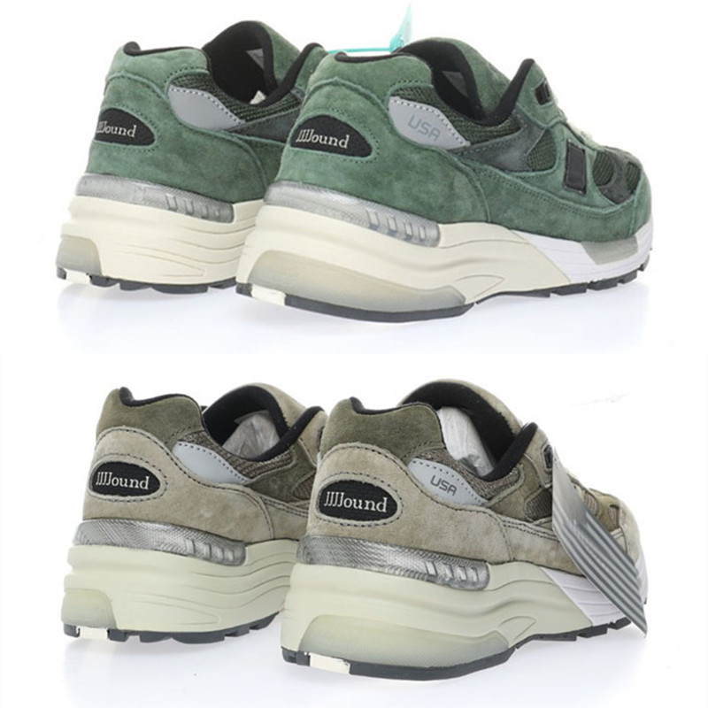 

New JJJJound 992 Designer Skate Shoes Grey Green Men Women Sports Low Sneakers 36-45