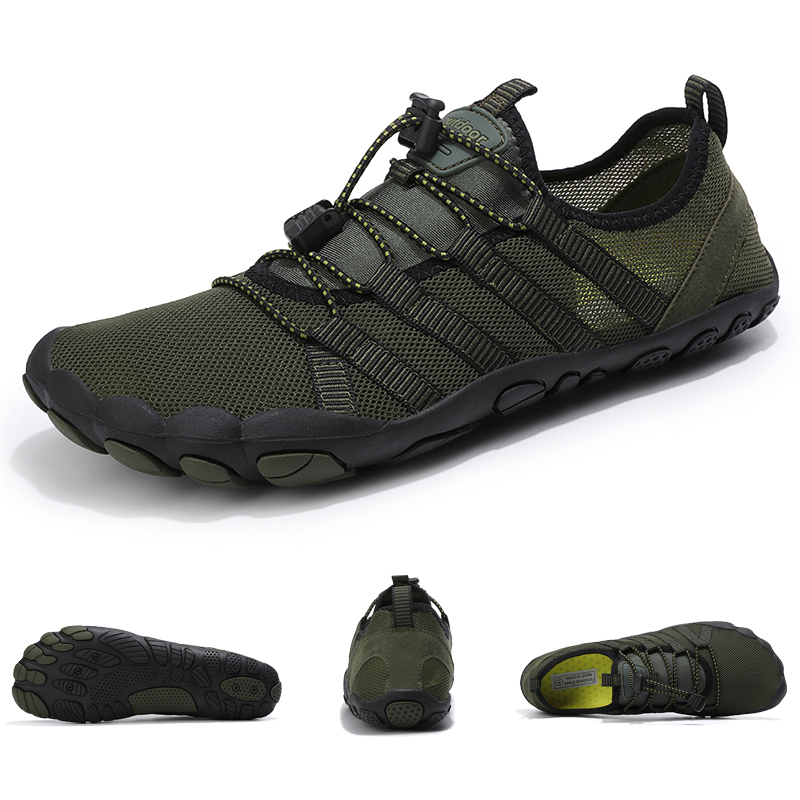

Water Shoes Green Water Shoes For Men Aqua Upstream Shoes Breathable Mesh Beach Sandals Summer Sport Shoes Women Swimming Shoes Slippers 230321, Black wading shoes