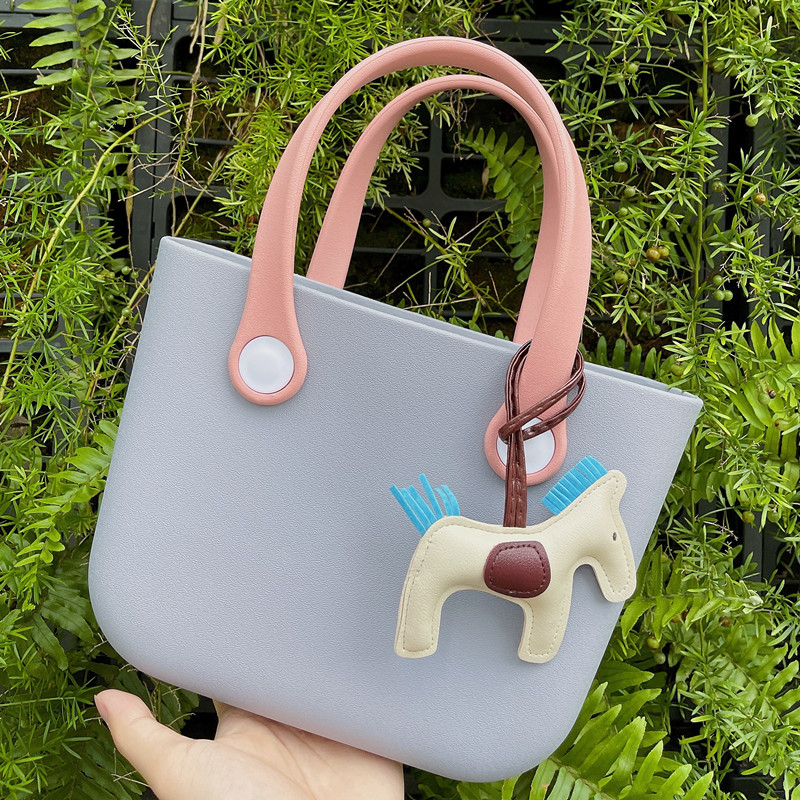 

Fashion Beach Bags EVA Basket Large Capacity Beach Storage Bag Multi Holes Totes Summer Handbag For Women Outdoor Travel Sports