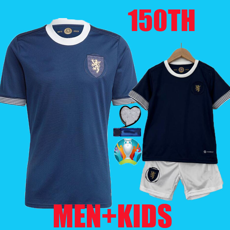 

2023 Scotland 150th Anniversary soccer jersey EURO Special edition home TIERNEY ADAMS football shirt 23 24 CHRISTIE McGREGOR MCGINN McKENNA men kit kids uniforms, Third kids