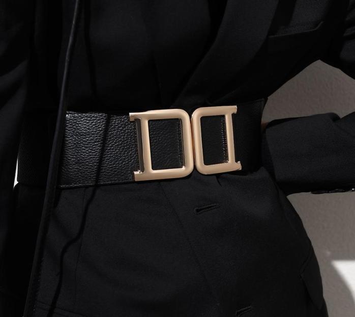 Plus Size Corset Belt Elastic Wide Cummerbunds Designer Belts For Women High Quality Stretch Waistband Ceinture Femme Luxury