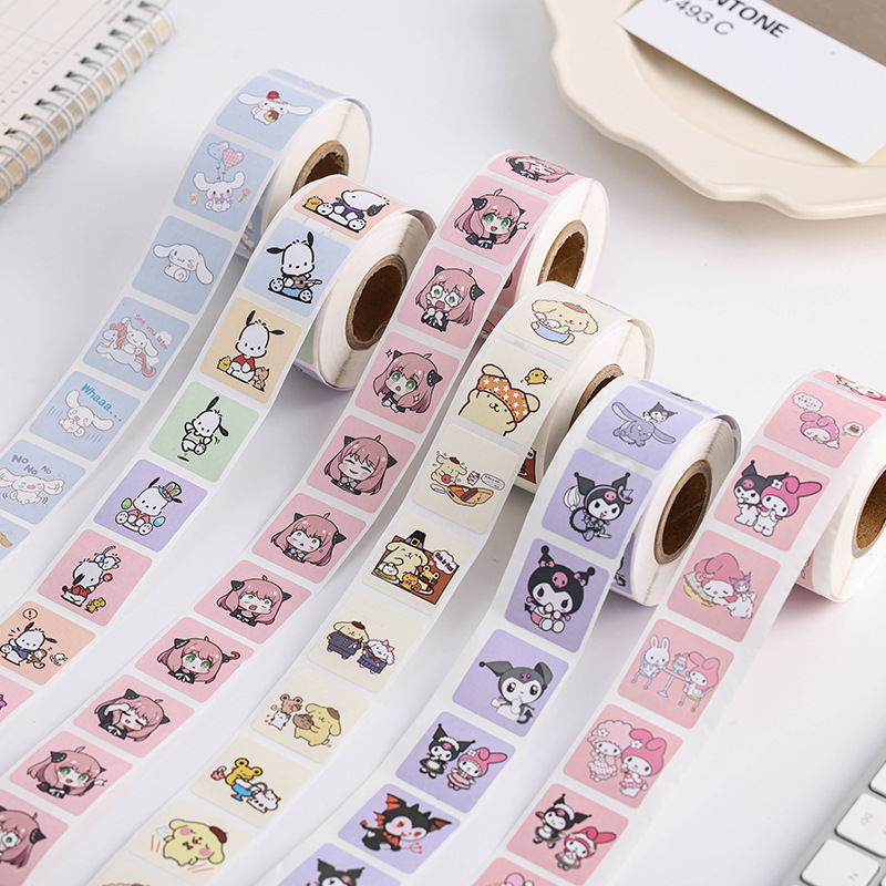 

New Fashion Cartoon Stickers Toys Cute Dog Boutique Sticker kids notebook toy Stickers Kids fun stick paper