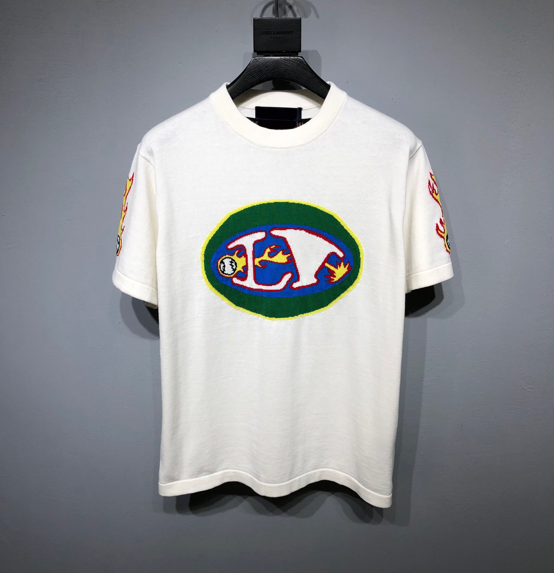 

Men's Plus Tees & Polos Round T-shirt plus size neck embroidered and printed polar style summer wear with street pure cotton s5d5td, White