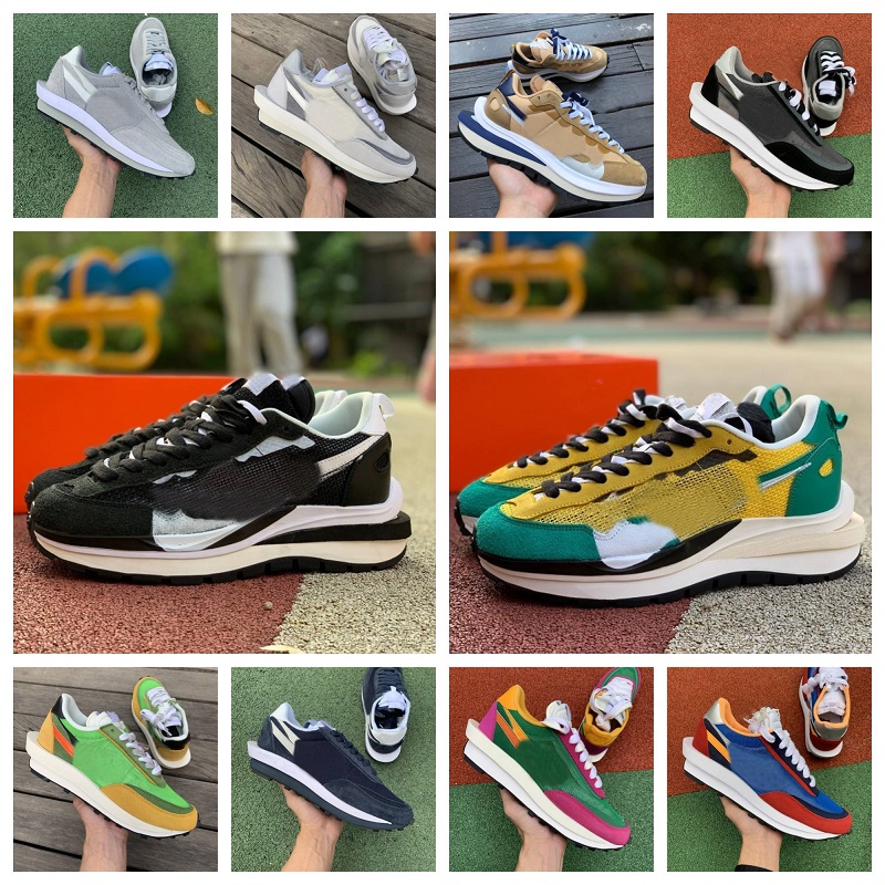 

Mens Womens SACAiS Running Shoes Waffle VaporWaffle Orange Blaze Nylon White Black Sail Gum Sesame Game Royal Fragment Grey Blue Void LDV Green Gusto Men Sneakers, Shoes lace