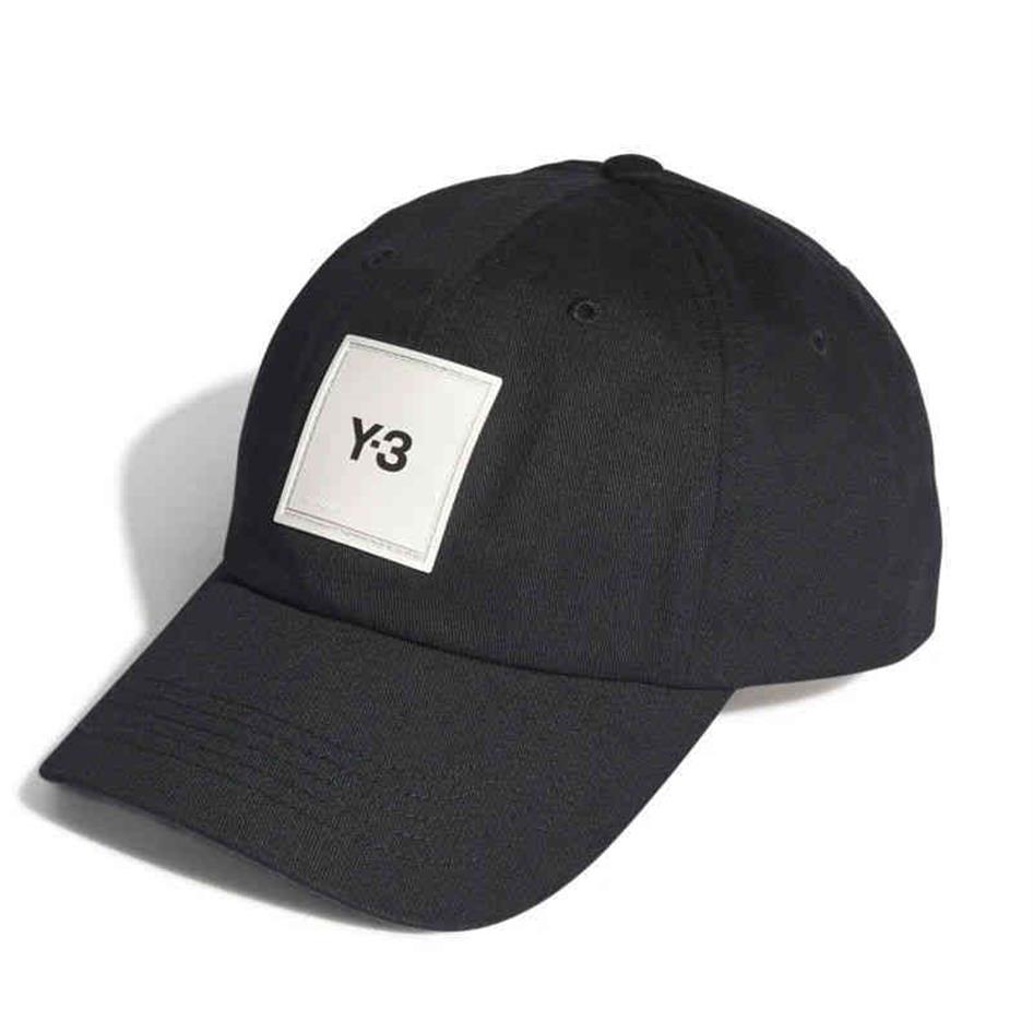 

Caps Y-3 Yamamoto Yaosi Hat Men's and Women's Same Black and White Label Baseball Cap Duck Tongue Cap245C
