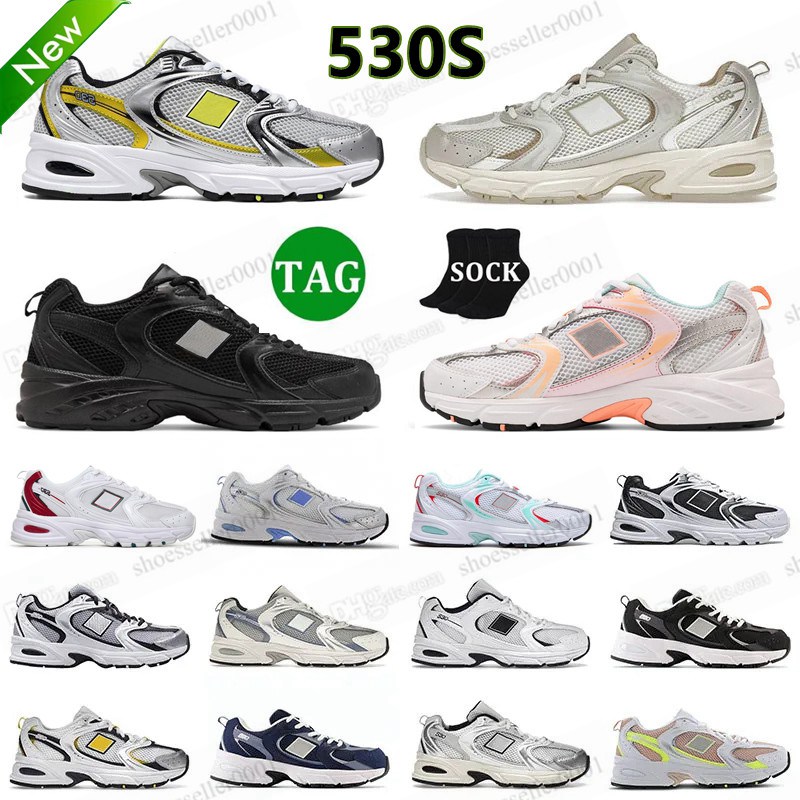 

Mens Women 530 Running Shoes Platform 530s Sneakers White Nightwatch Green Metallic Silver Designer BB530 Athletic Trainers Sports Runners New balance Sneaker