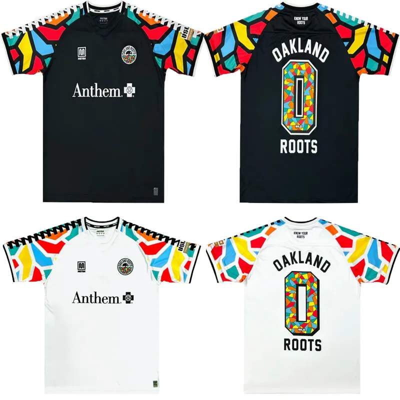

Vibrant Oakland Roots 2023 soccer JerseyS Home Away Kits soccer Jersey 2024 Black white 23 24 Football shirt, 22 23