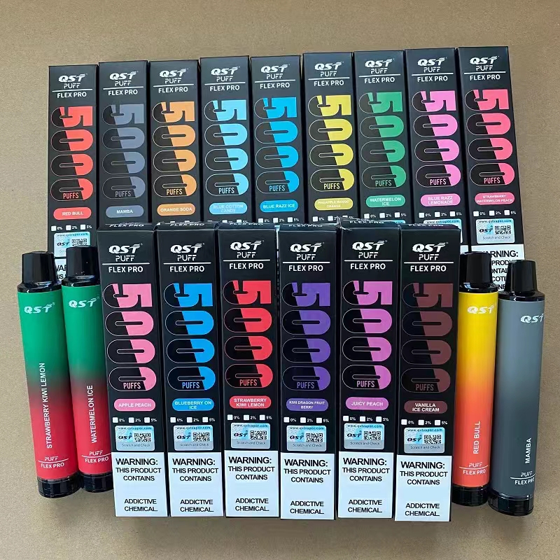 

100%Original Puff flex pro 5000 Puffs rechargeable Disposable Vape Pen cigarette Vape Device 15 flavors 550mah Battery 12ml Cartridge Starter Kit in stock