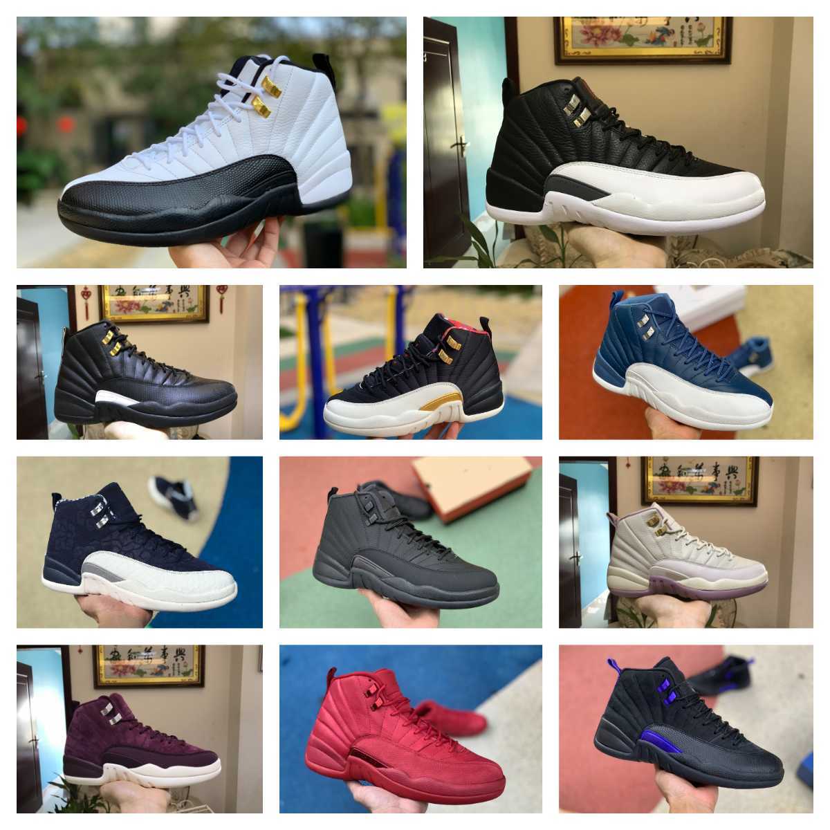 

Jumpman 12 Royalty 12s Mens Casual Shoes OVO White Black Dark Concord Chinese New Year Grey University Gold Utility Fiba The Master Indigo Twist Mens Designer, Ask the seller about some sizes