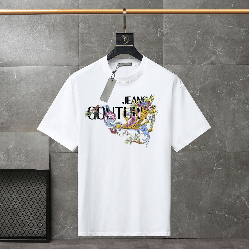 

Designer T shirt Summer short Sleeve waves Tee Men Women Lovers luxury T-shirts Fashion senior Pure cotton high quality Top large size XS-3XL#37, 01