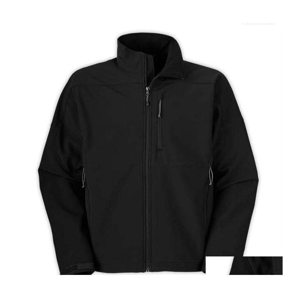 

Men'S Jackets North Men Soft Shell Fleece Apex Bionic Outdoor Casual Windproof Face Ski Coats Mens Outerwear Sweater B261B Drop Deli Dhr6D, Black