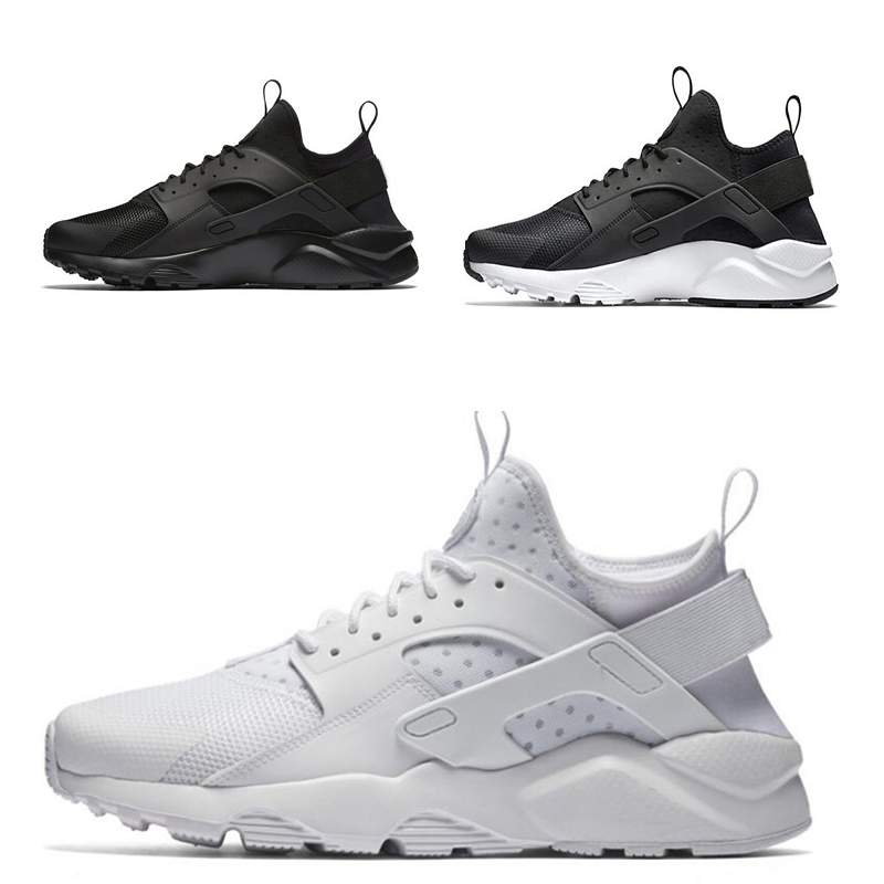 

Running Shoes Huarache Ultra 4.0 Classic Hurache zapatillas de correr para hombre mesh breathable triple black white Harache Hommes huaraches Baskets sneaker 36-45, Tripple white