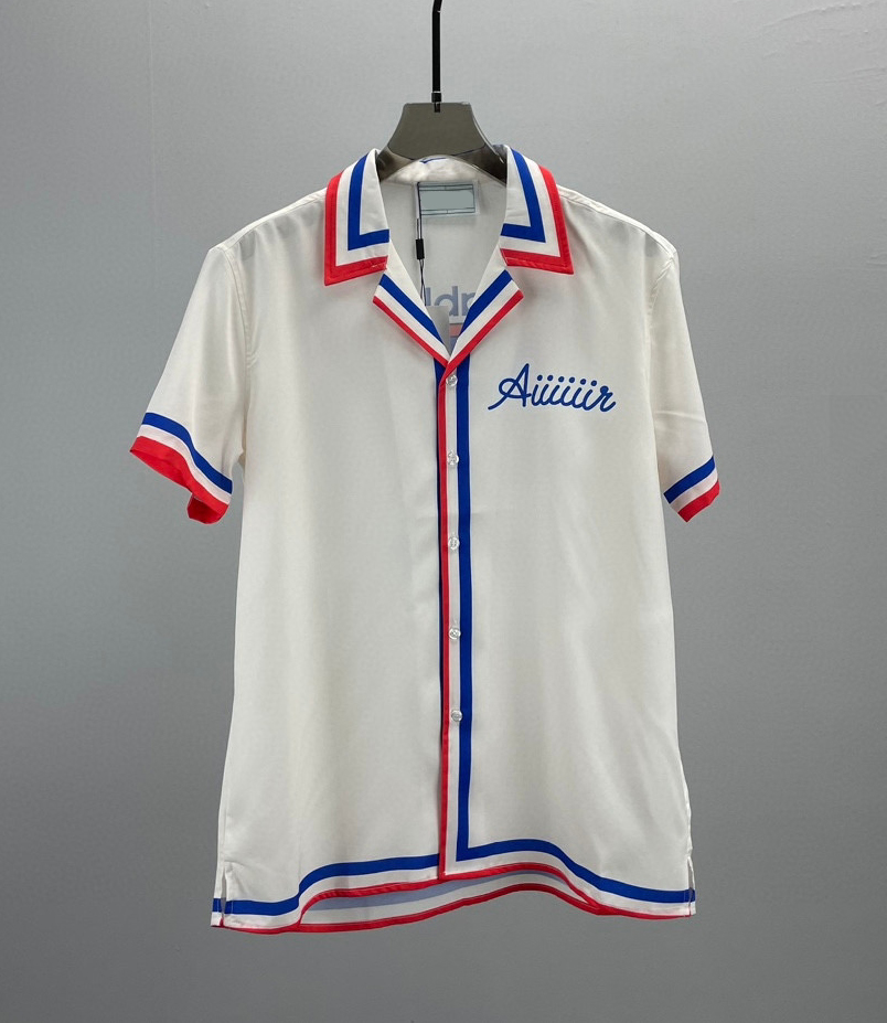 

Men's Plus Tees & Polos Round neck embroidered and printed polar style summer wear with street pure cotton fwwr