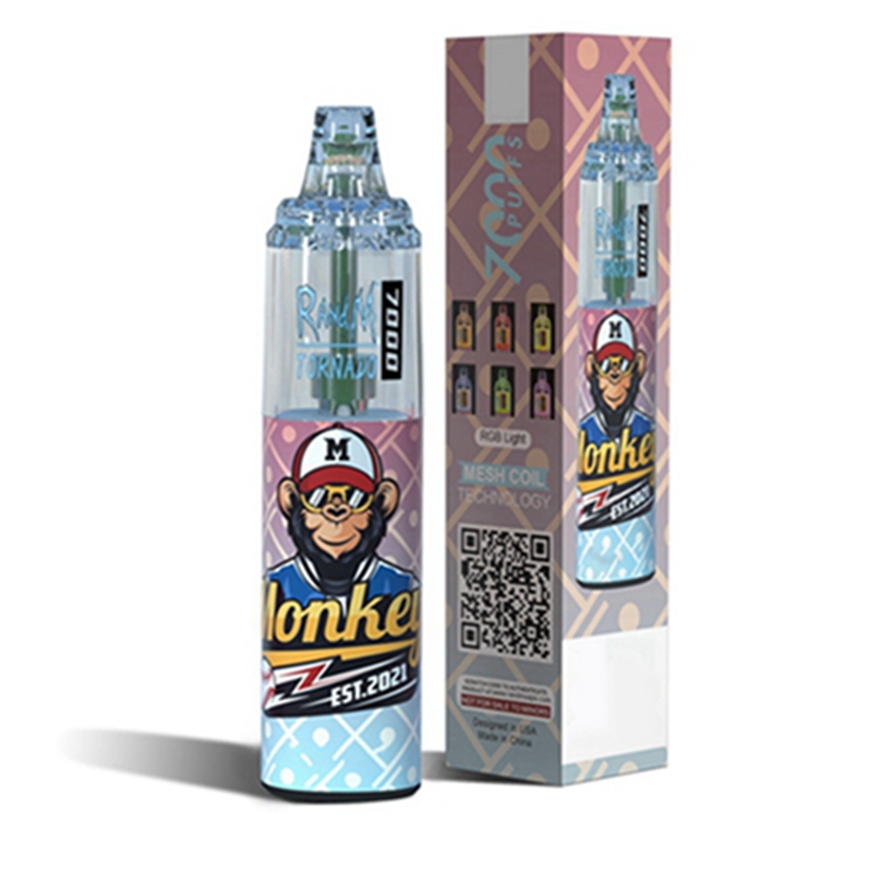 

RandM Tornado 7000 Disposable Vape Pod Device 7000 Puffs Draw Activated OEM Fruity Flavor vapes