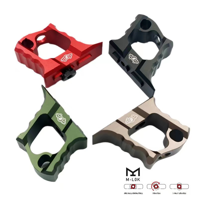 

Tactical Accessories Tyrant Metal Hand Stop MLOK/KEYMOD Dual System Universal Large VP Handguard Decoration SLRMI