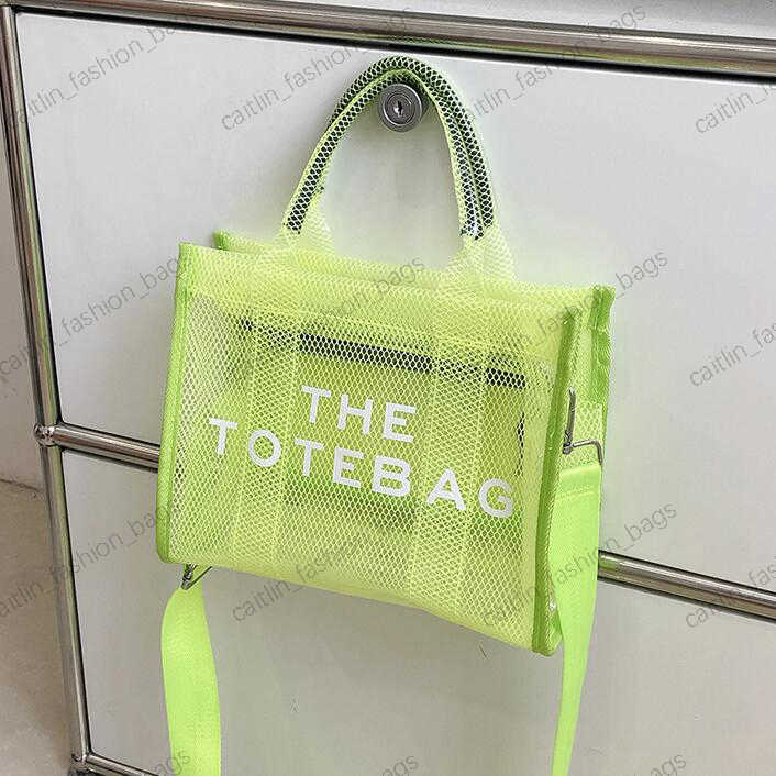 

Bag Luxury Women's Tote Handbag Brand Mesh Women's Designer Large Capacity Bag Pvc Big Shopper Women's Shoulder Crossbody Bag Beach Bag 23G, Blue18