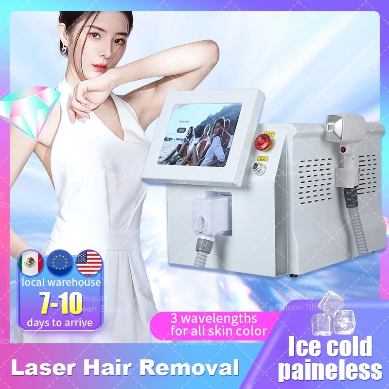 

Multi-Functional Beauty Equipment Laser Diode Elight Hair Removal Machine 755nm 808nm 1064nm High Power Painless Permanent for All Skin