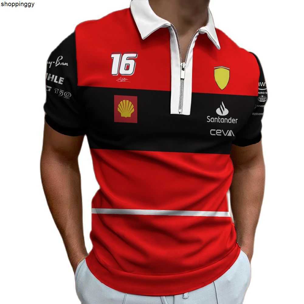 

Men's T-Shirts F1 2023 Drivers CHAMPION WORLD T-shirt MAX Breathable Car Fan Summer New Formula one Polar Red Color Bull Racing Team Jerseys, A2