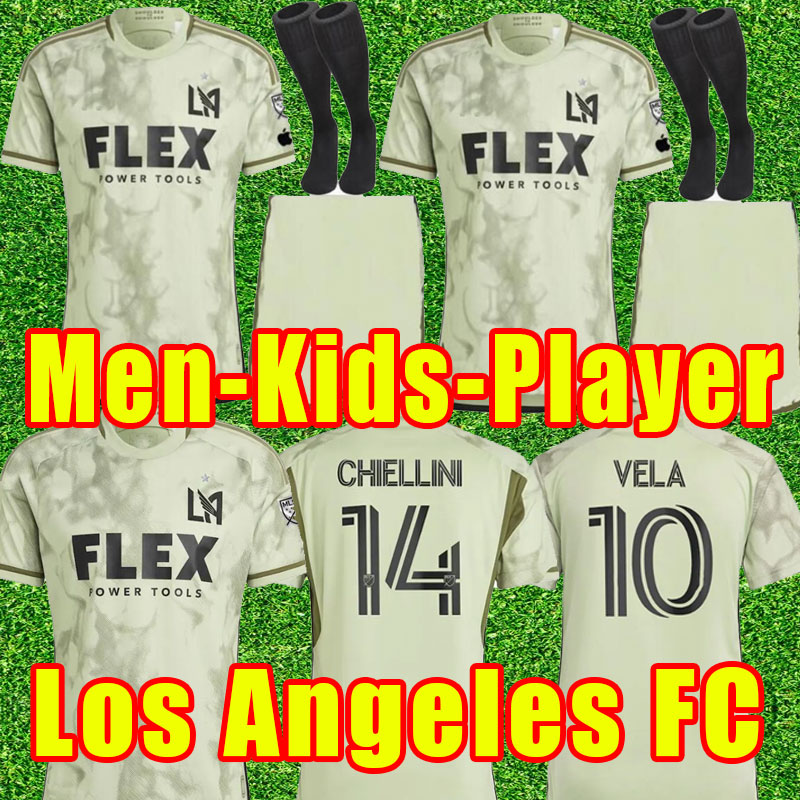 

Player fans version Soccer Jerseys #11 BALE 2023 2024 LAFC Carlos Vela KAYE CHICHO ROSSI Los Angeles FC home away MLS Parley Primary 23 24 Football Shirts MEN KIDS child