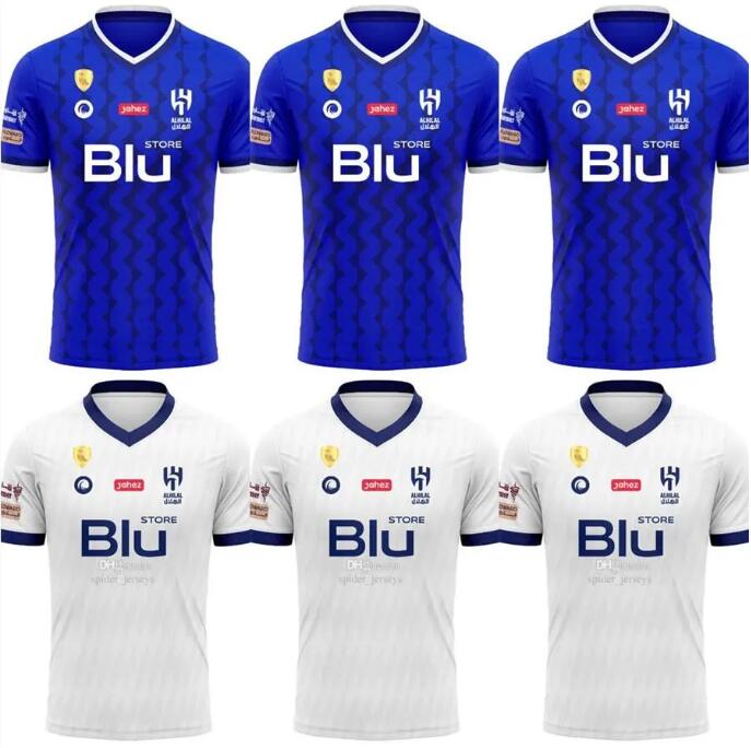 

22 23 Al Hilal Saudi PEREIRA Soccer Jerseys Player Version IGHALO SALEM M.Kanno Bulayhi Mayoof SALEM A.Carrillo L.Vietto G.Cuellar EDUARDO Home Away Football Shirts