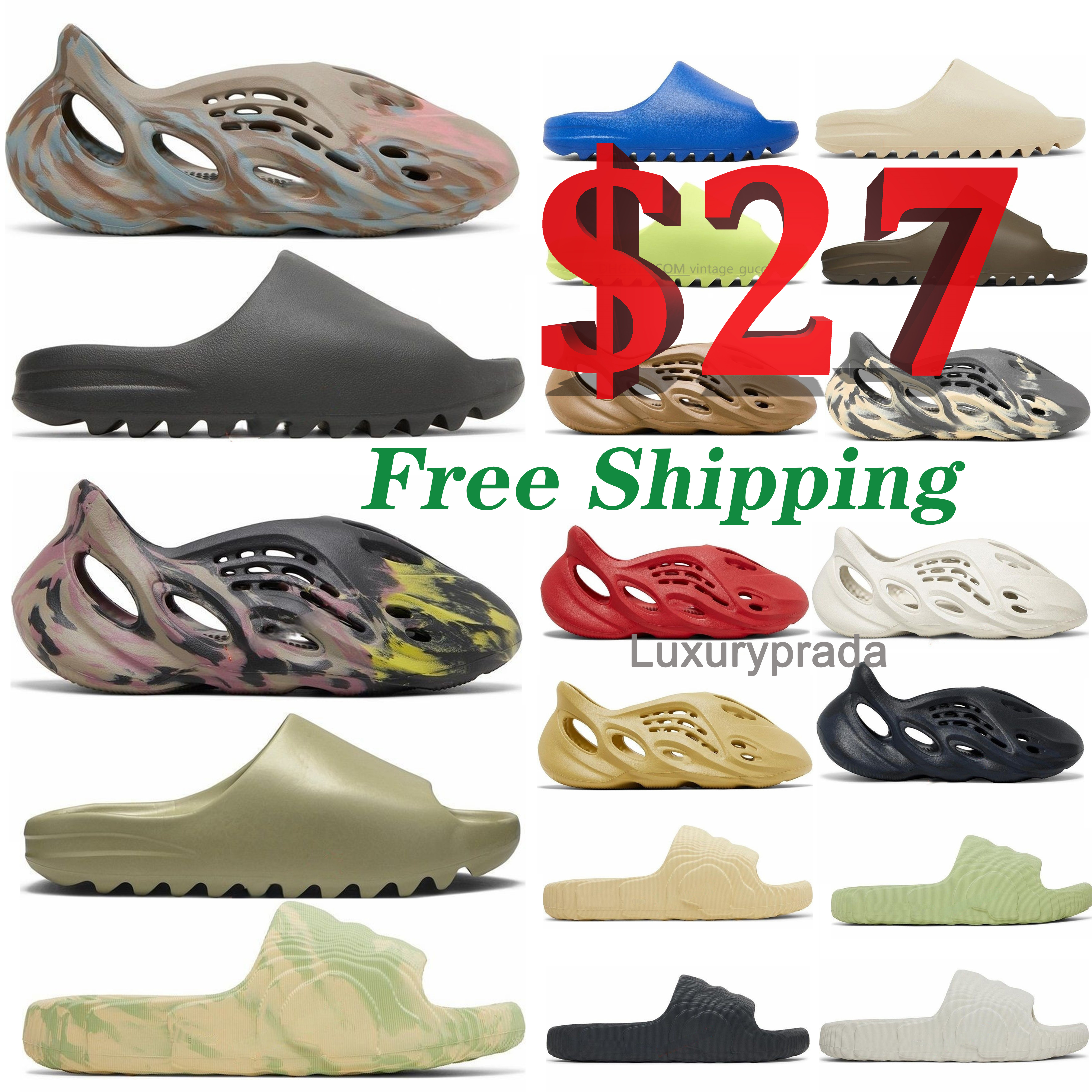 

Designer Slippers Men Women flat slides Mens Womans shoes enflame orange Desert sand Bone Earth brown Sandals Outdoor Beach Slipper summer slide Resin Pure Sandal, #15