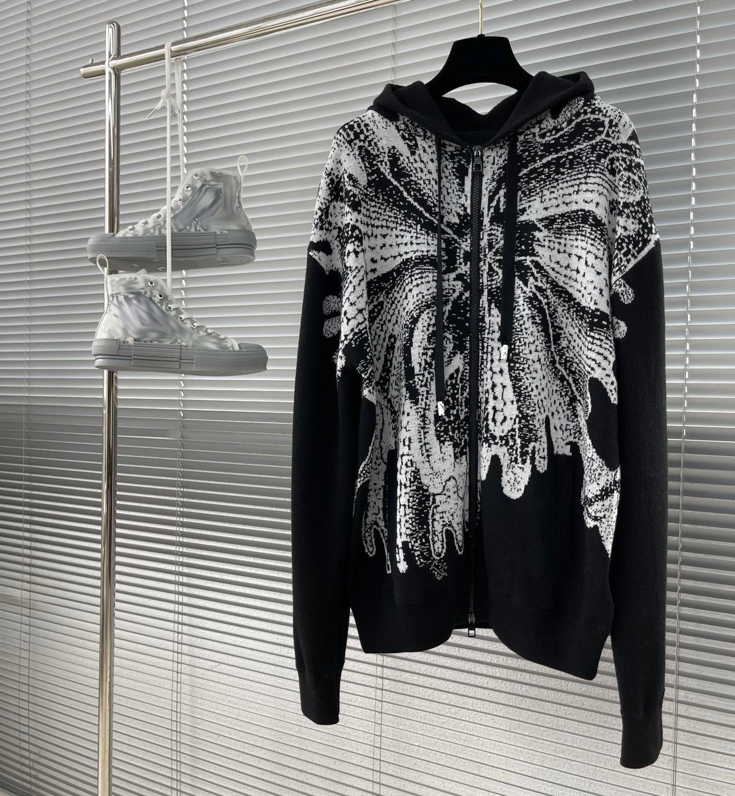 

Men's plus size Outerwear & Coats letter knitted sweater in autumn / winter knitting machine e Custom jnlarged detail crew neck cotton wsw5ds