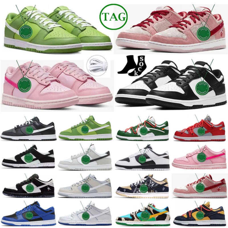 

white black panda dunks shoes low mens womens classic chicago grey fog green pink dunked ucla team georgetown photon dust lows unc blue brown chunky sneakers size 13, Color # 35
