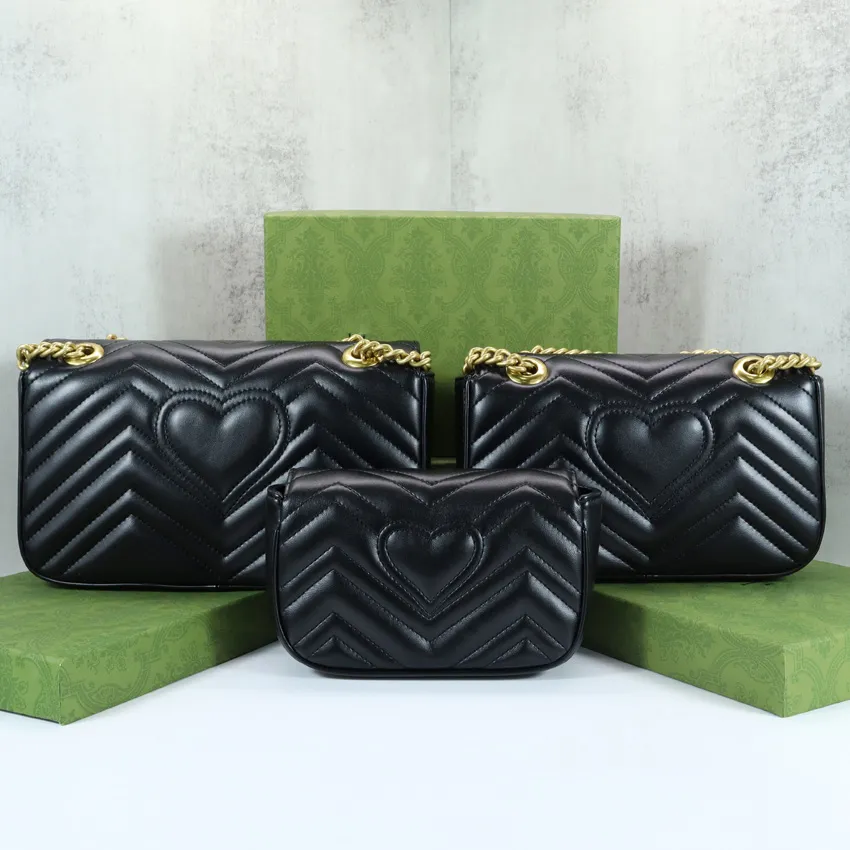 

Fashion Shoulder Bags Designer Women Classic Pattern Crossbody Bag Woman Luxurys Mini Handbags Multi Size Stylish Shoulder Bags 5A Quality, S3