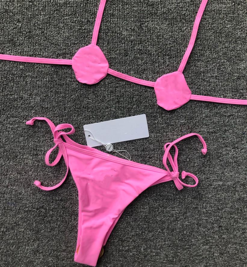 

Women String Bikini Swimsuit Designer Thong Swimwear Two Pieces Bathing Suit