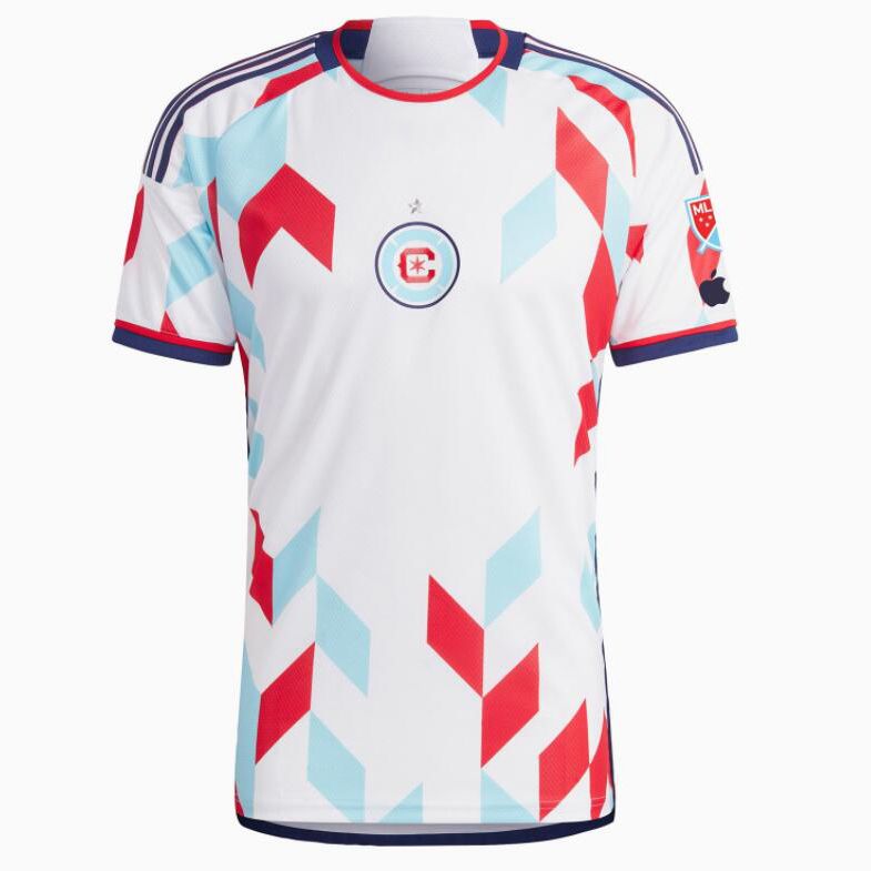 

2023 Chicago mls Fire soccer jerseys Gimenez 30 2023 GIMENEZ NAVARRO 31 PRZYBYLKO 11 SLONIN SHAQIRI jersey football shirts fan version 666, Beige
