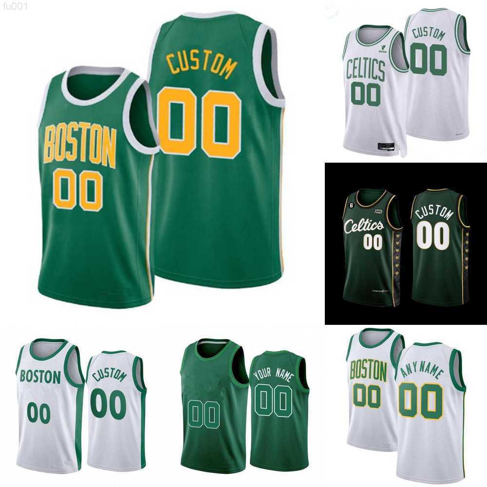 

Boston''Celtics''custom Men Women Youth 40 Luke Kornet 43 Justin Jackson 33 Larry Bird Jayson 0 Tatum Jaylen 7 Brown Basketball Jerseys, Colour