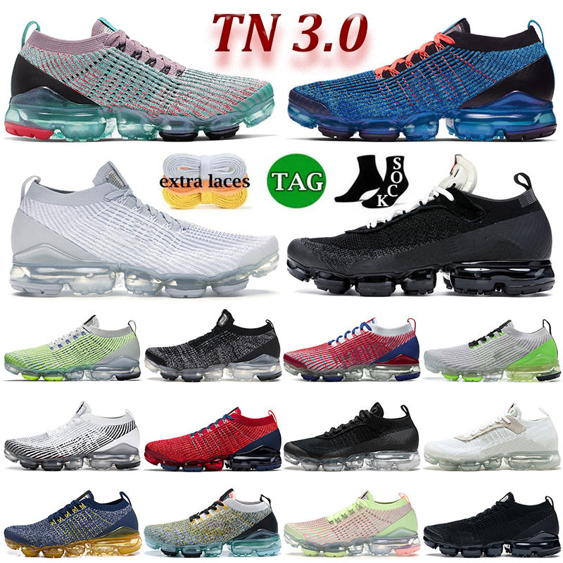 

2023 TN Plus Vapor Maxs Flynit Running Shoes Fly Knit 3.0 Men Oreo Offs White South Beach Noble Red Laser Gold Pink Rose Sports Sneakers Dhgate Men Women Trainers Size 47, A1 pure platinum 36-45