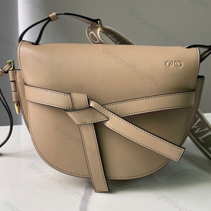 

Classics Designer Bag Genuine Leather Shoulder Bag Mini New Embroidery Wide Shoulder Strap Cowhide Bow Strap Crossbody Women Bag, Chocolate