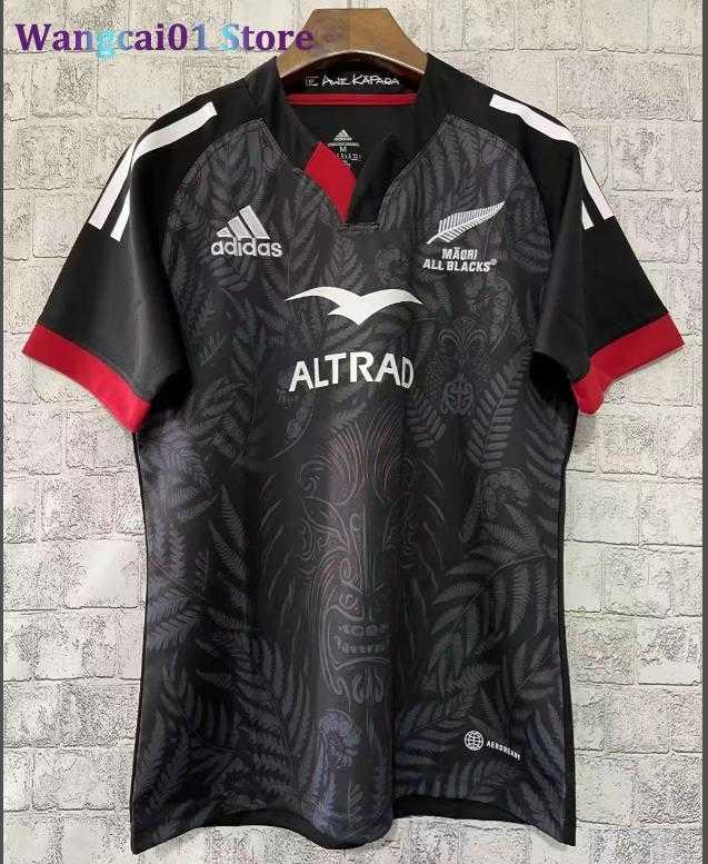 

Men's T-Shirts 2022-2023 New Zealand Maori All Blacks Home and Away Rugby T-shirt Short Seve Training Jersey All Black Jerseys size S-5XL 0323H23, 2023 rugby