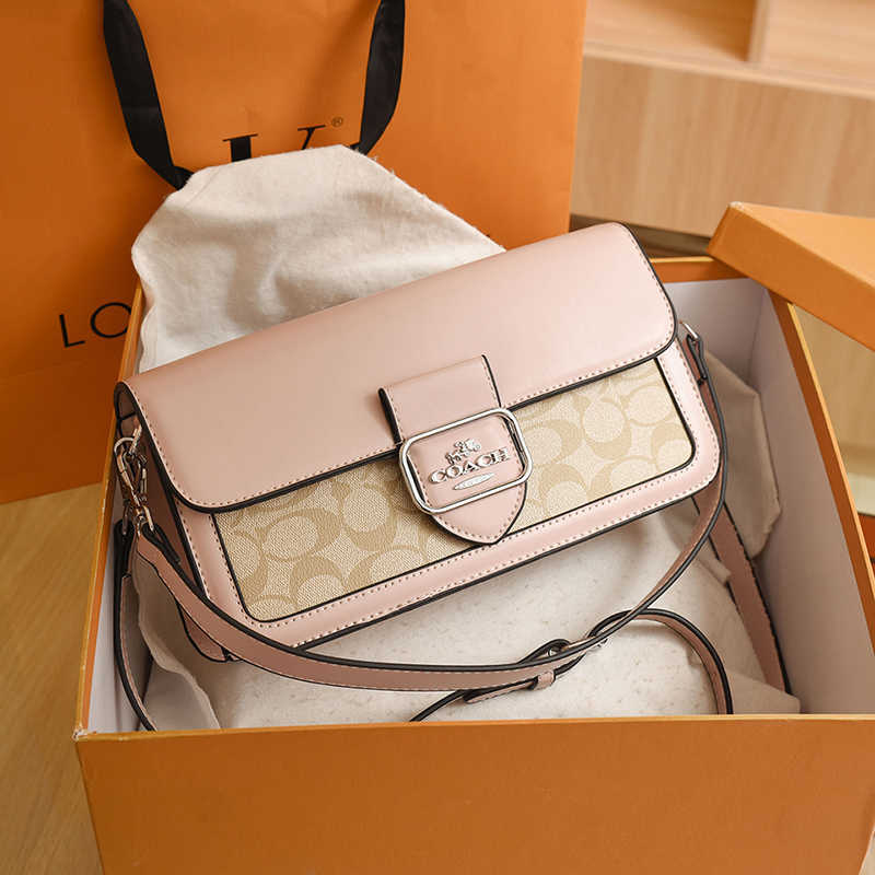 

32 eyebrow trimmer retro women leather Envelope shopping crossbody messenger Chain flap bag shoulder bag coach, As pic