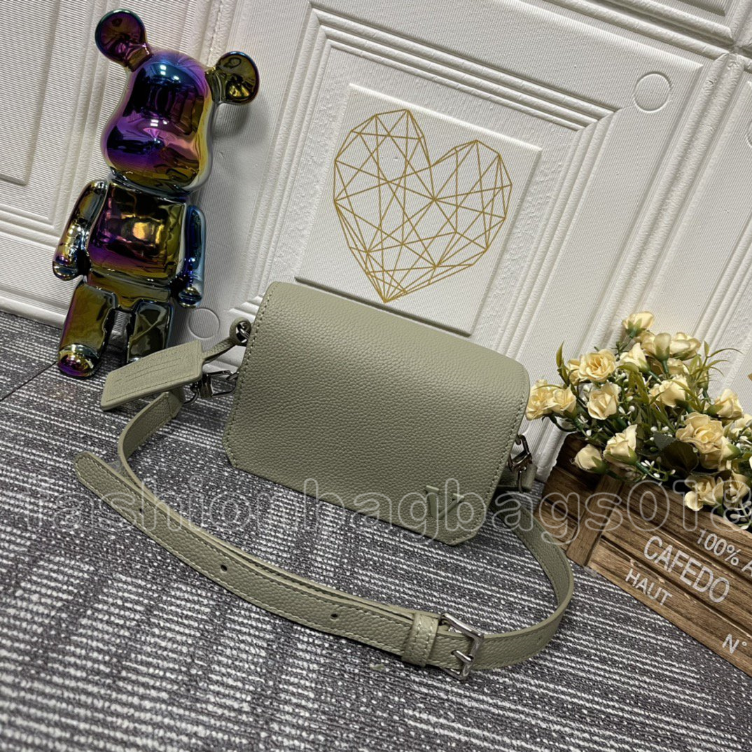 

Fastline Magnetic Flap Bag - Army Green Designer Envelope Satchel for Men. Wearable Wallet Crossbody Purse M82085/86., Grey