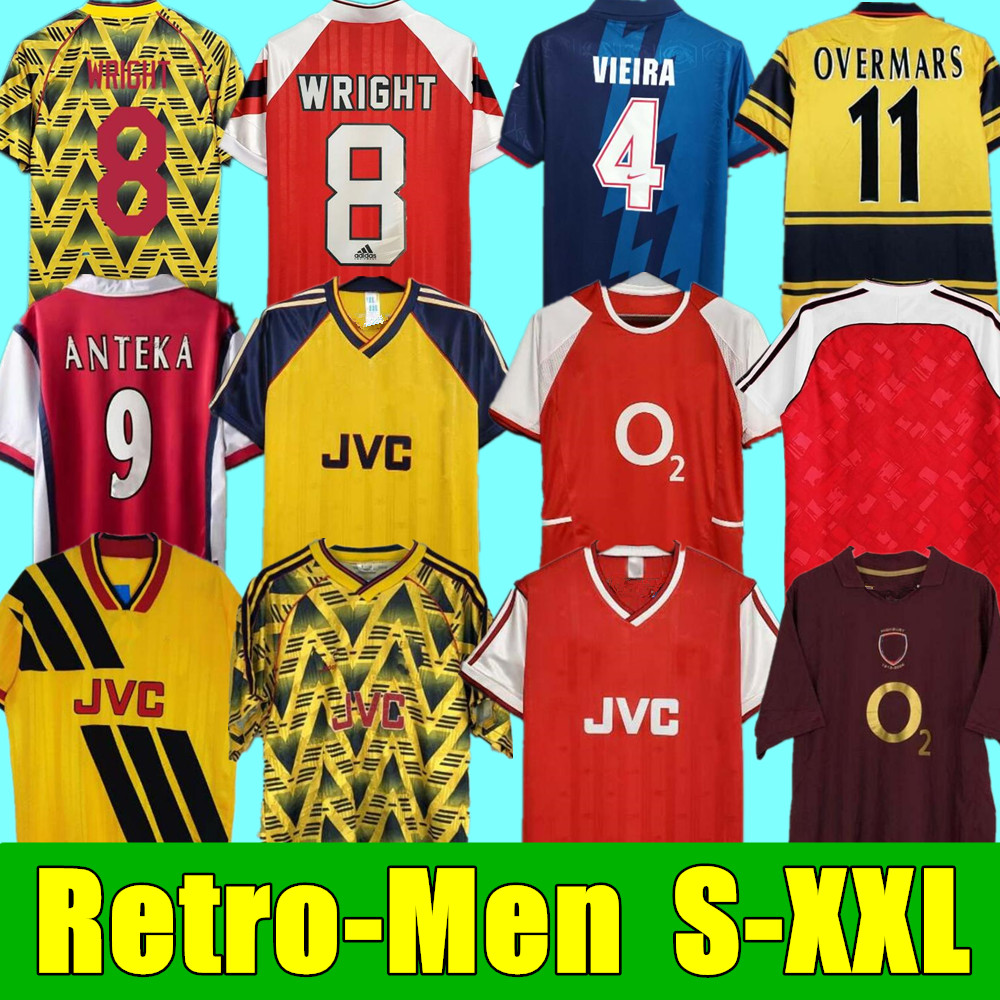 

Retro SOCCER JERSEYs HIGHBURY HOME FOOTBALL SHIRT PIRES HENRY REYES 02 03 05 06 98 99 BERGKAMP 94 95 ADAMS Persie 96 97 Galla 86 87 89 WRIGHT, 06/07 adult home