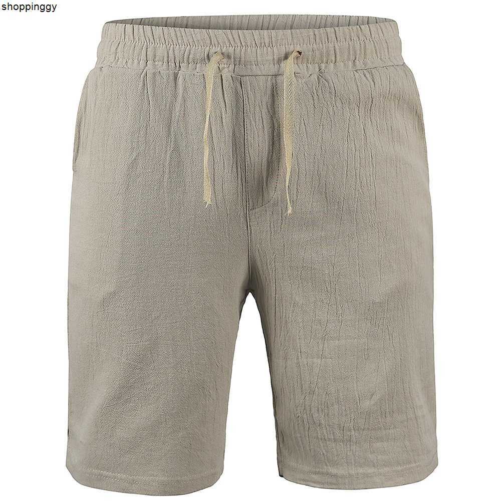 

Shorts Kb New Linen Pants Male Summer Breathable Solid Trousers Fitness Streetwear S-3xl, White